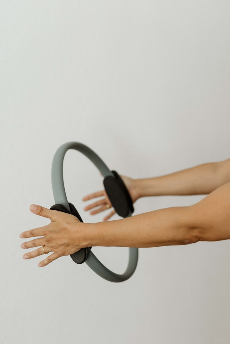 Pilates-Übung mit dem Pilates-Ring